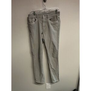 Faherty Mens Size 30 30x32 Stretch Terry Chino Pants Gray